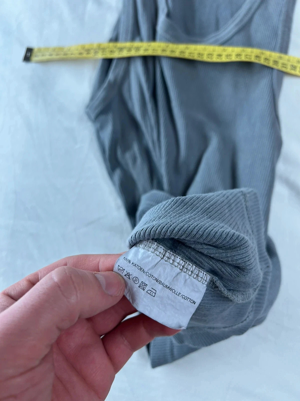 Retro y2k style vintage gray tank top – photo 7